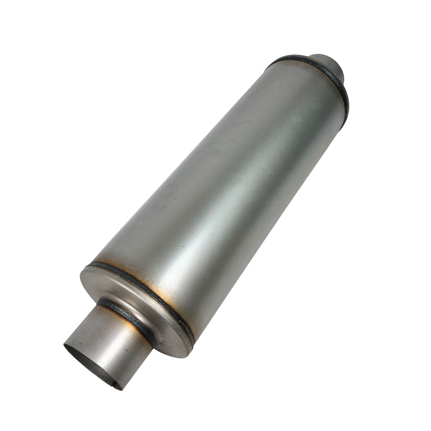 Aluminized 8" Round Fiberglass Packed Muffler