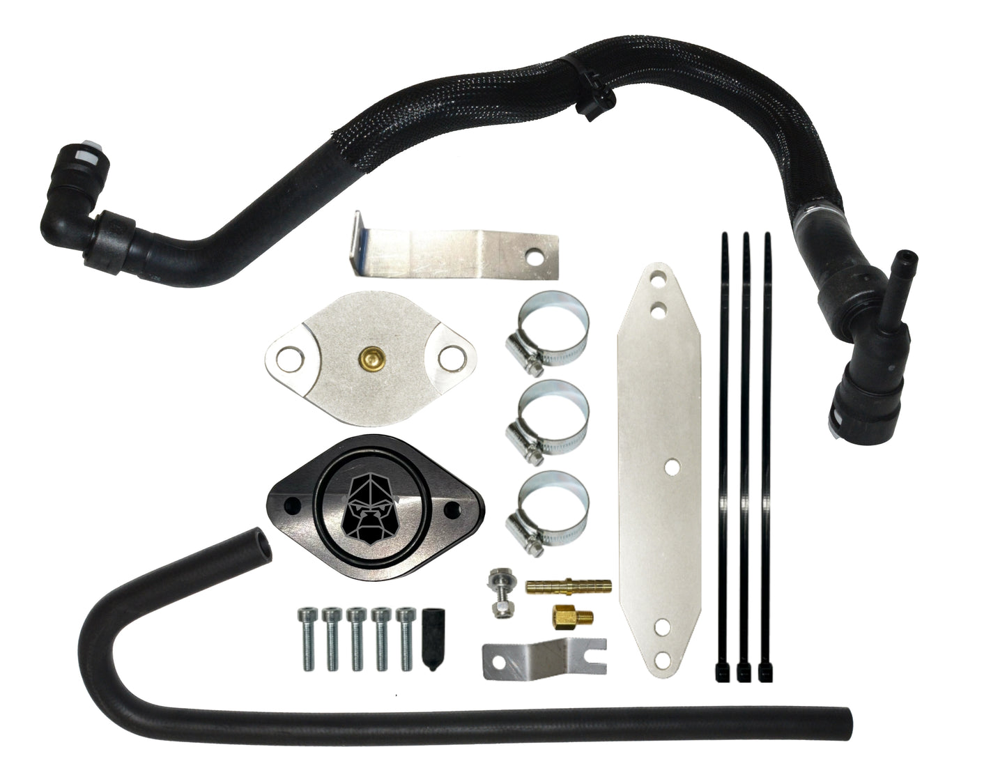 2015.5 - 2016 Ford 6.7L EGR cooler Upgrade with Coolant Re-Route Hoses