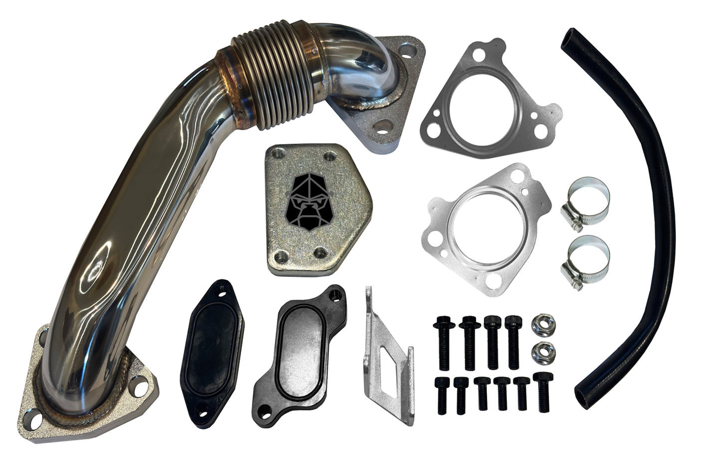 2004 - 2005 GM 6.6L Duramax EGR Cooler Upgrade Kit w/ Up Pipe