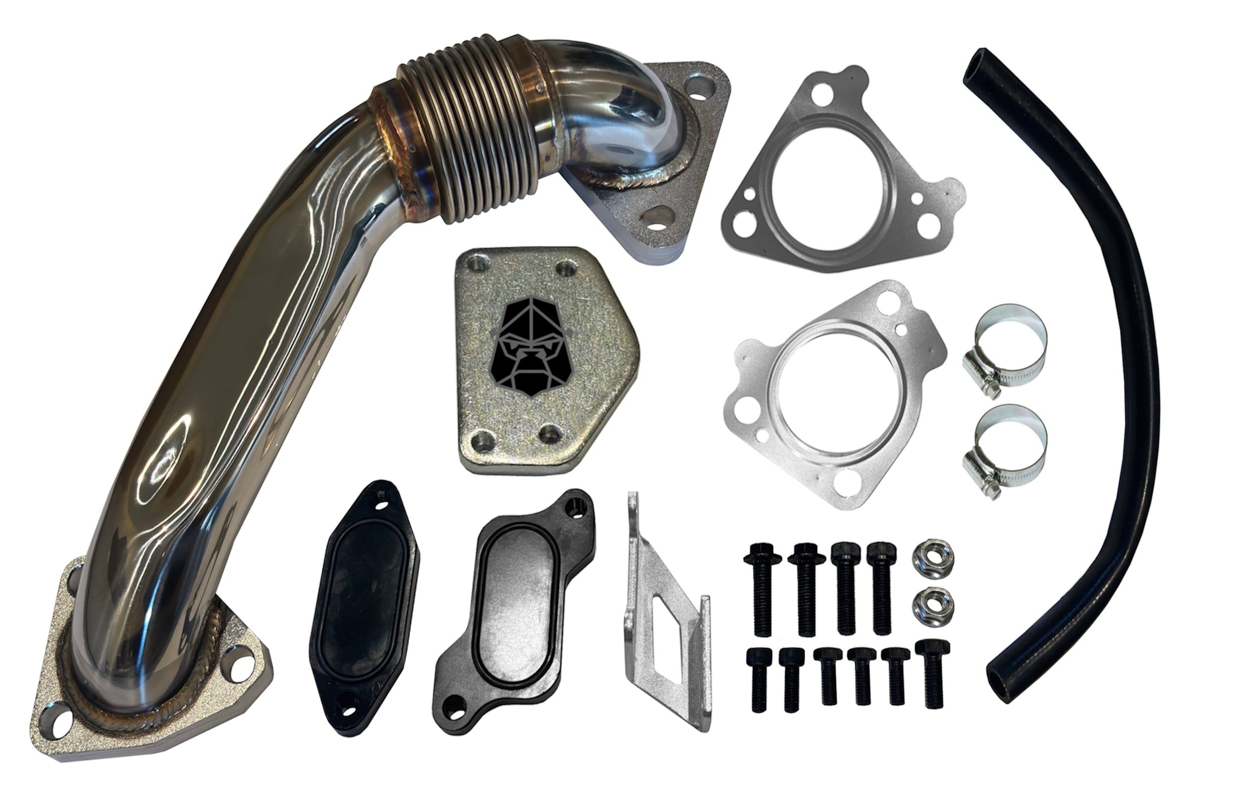 2004 - 2005 GM 6.6L Duramax EGR Cooler Upgrade Kit w/ Up Pipe