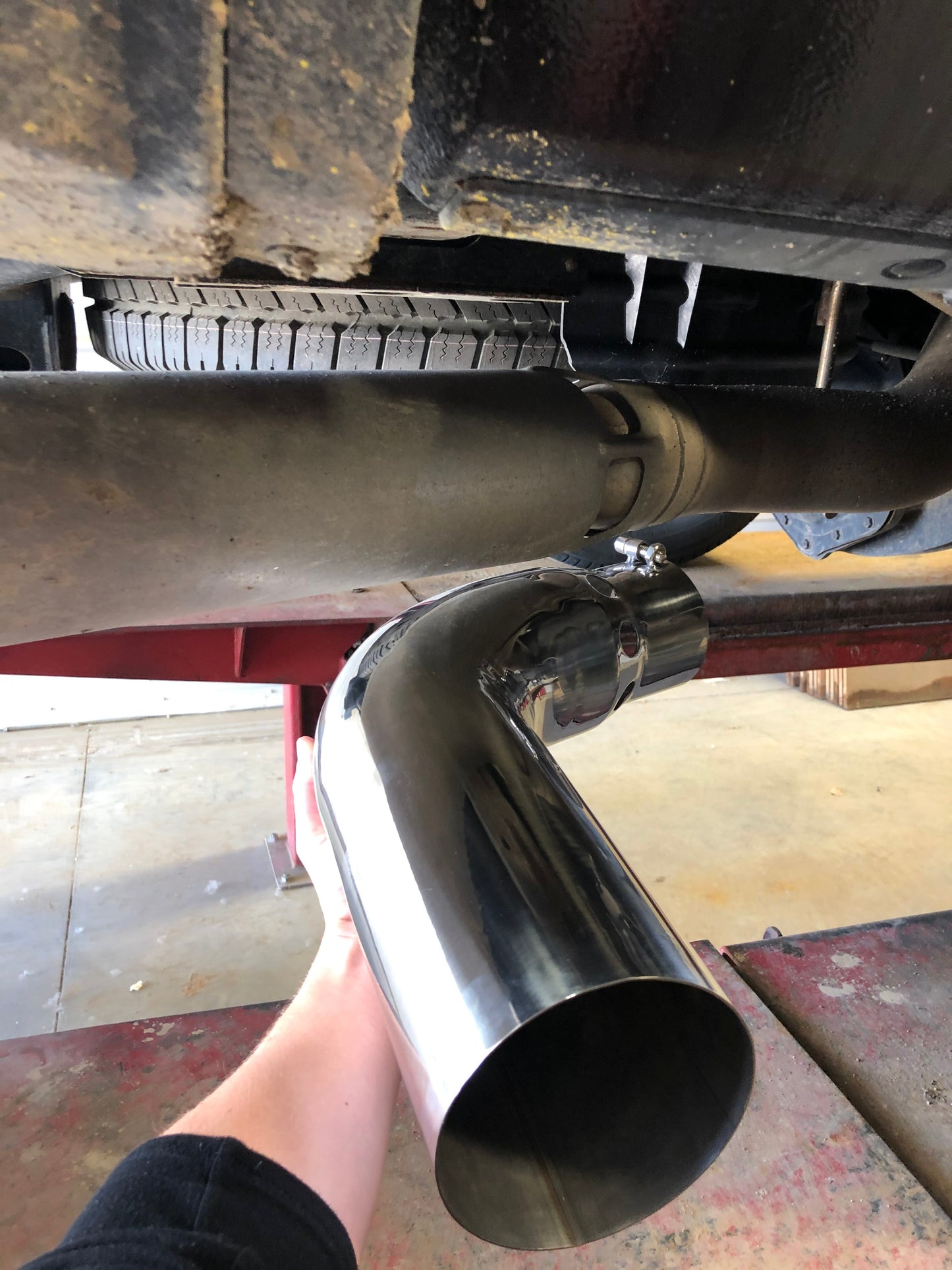 70 Degree Vented Turn Out Tip | Exhaust Tip
