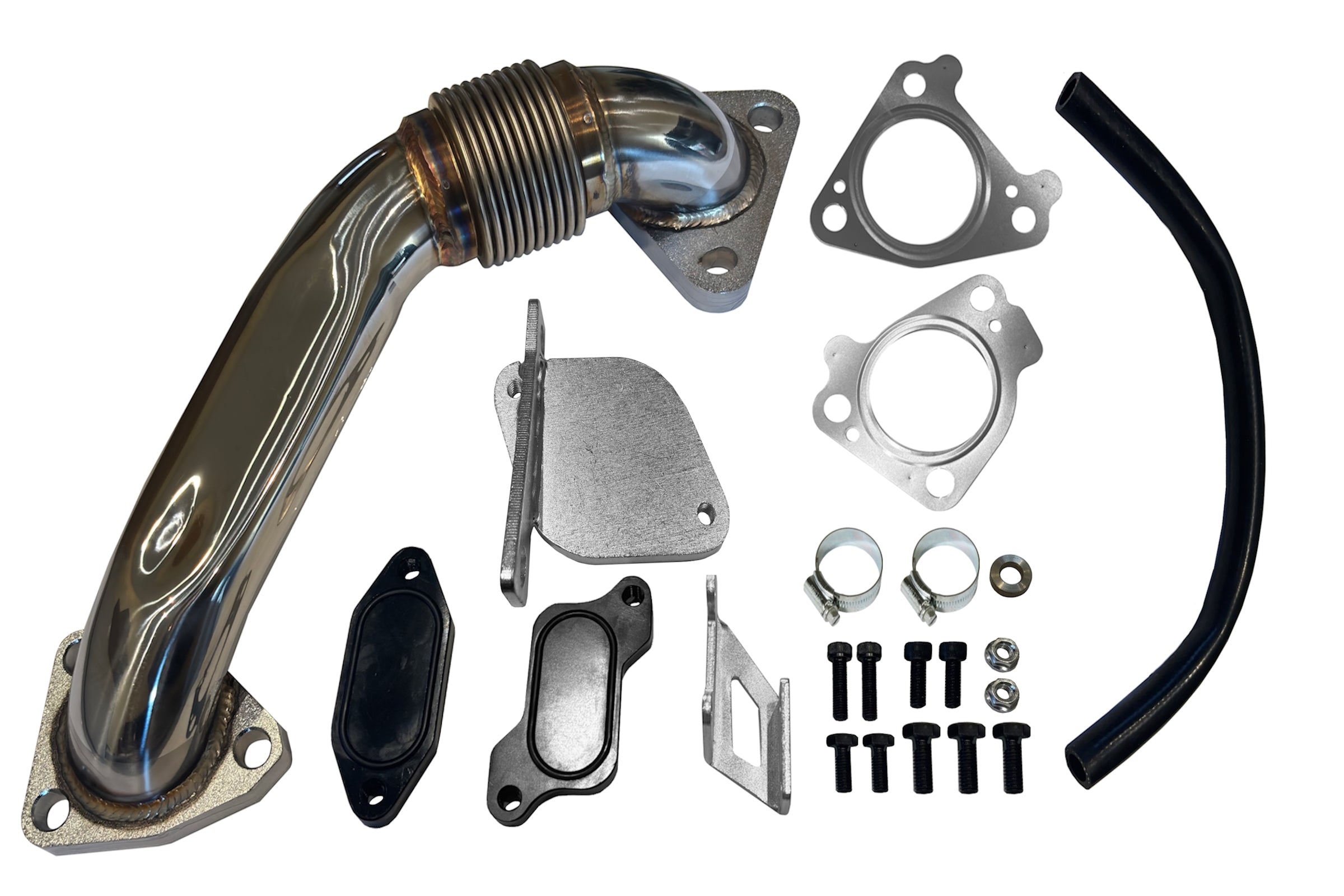 2006 - 2007 GM 6.6L Duramax EGR Cooler Upgrade Kit w/ Up Pipe