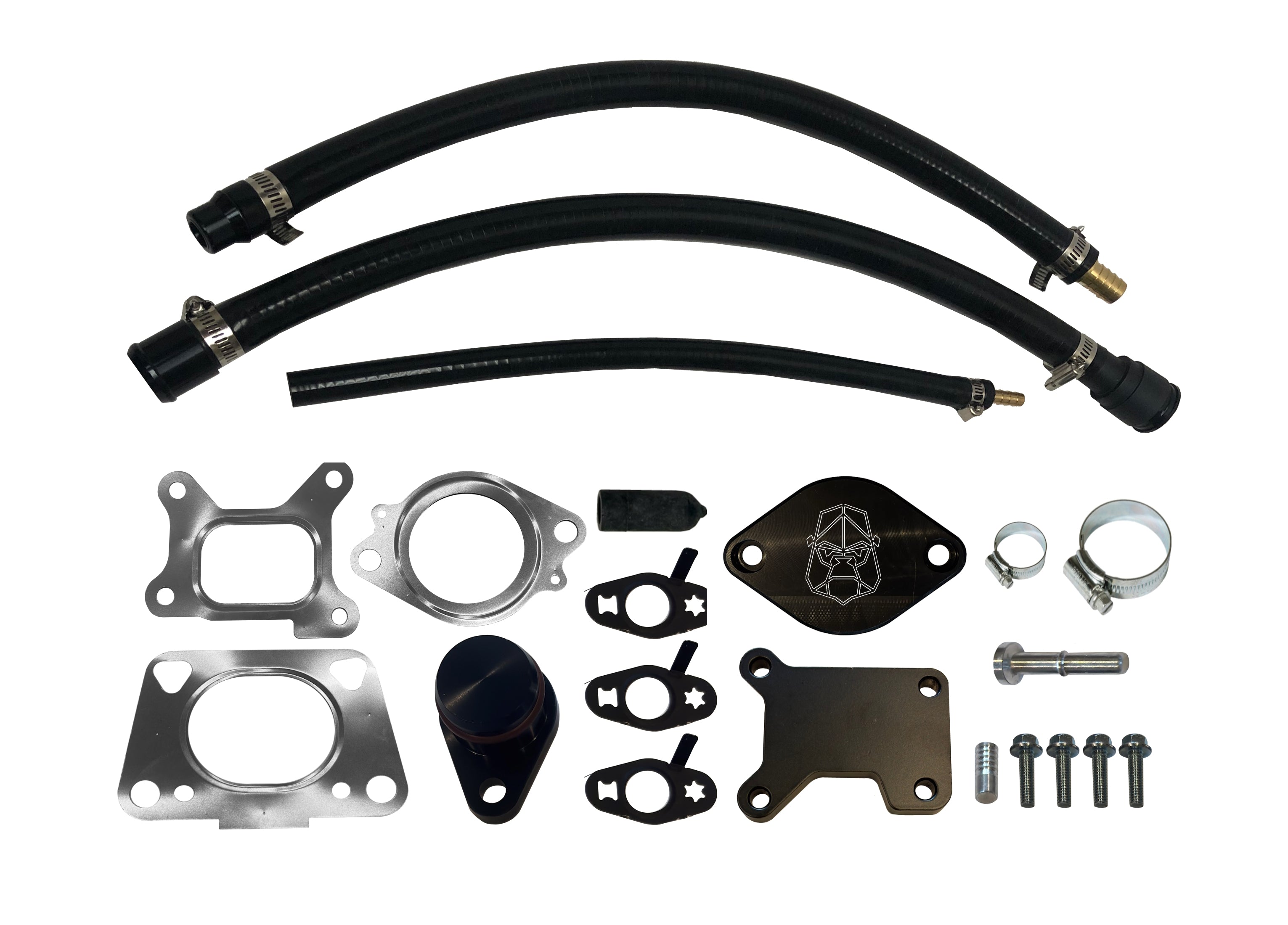 2017 - 2021 GM 6.6L Duramax EGR Cooler Upgrade Kit w/ Up Pipe