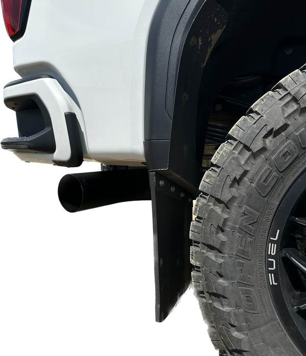 ST11070B Vented Turn Out Tip Polished 304 Stainless Exhaust Tip Mel