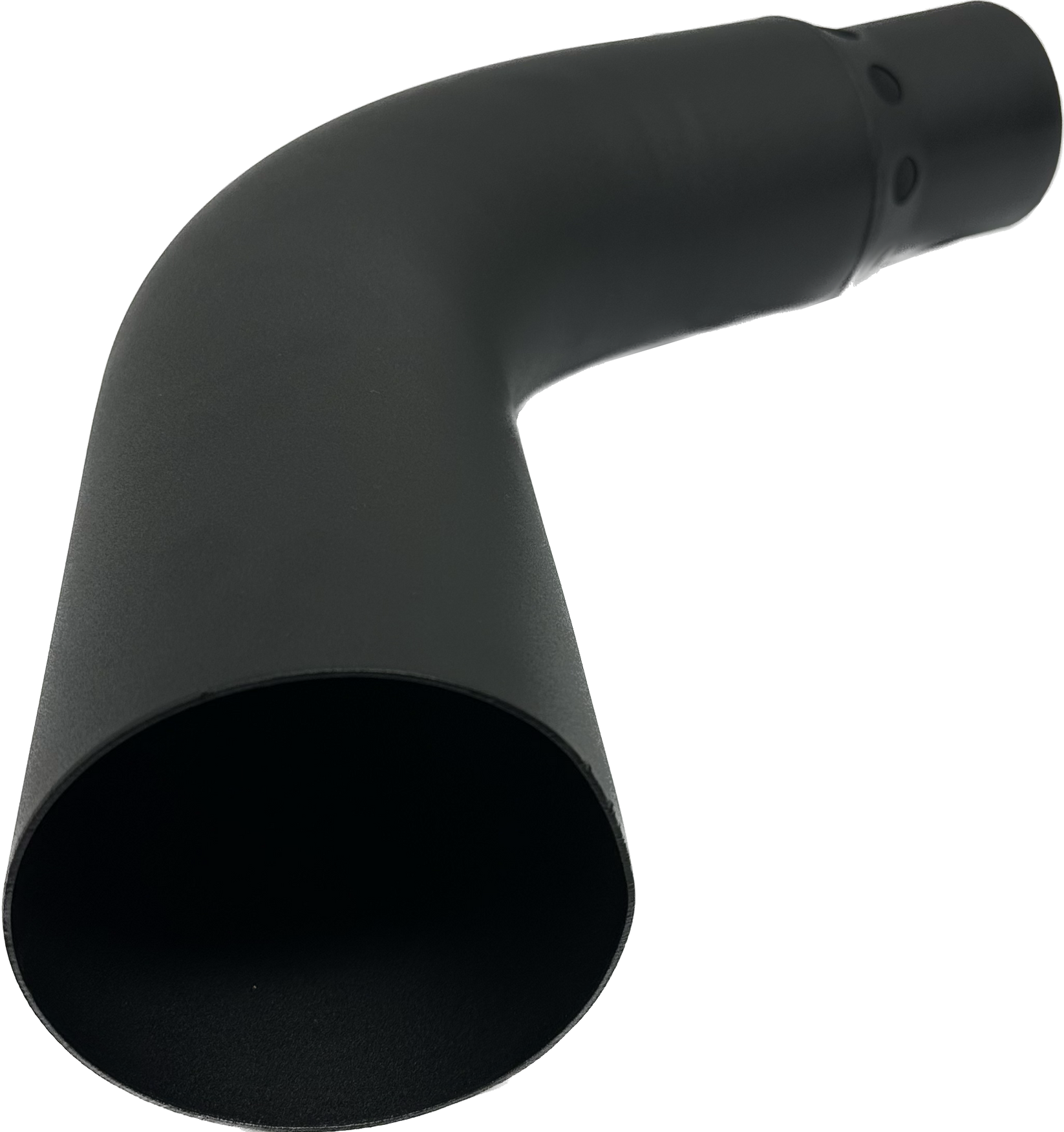 ST11070B Vented Turn Out Tip Polished 304 Stainless Exhaust Tip Mel